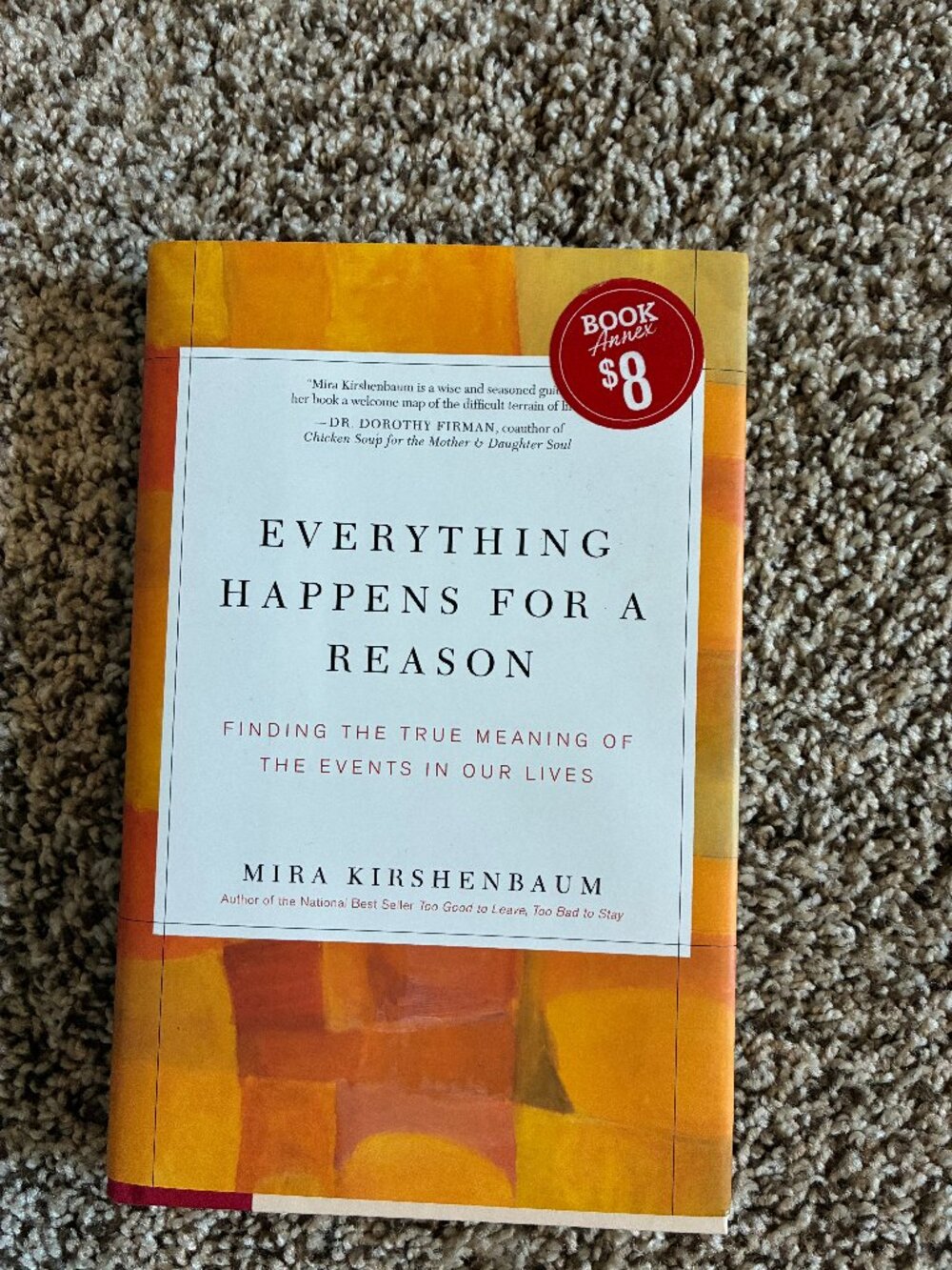 Everything Happens For A Reason by Mira Kirshenbaum - National Best Seller